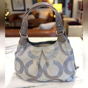 Coach Signature Large Maggie Hobo Bag
